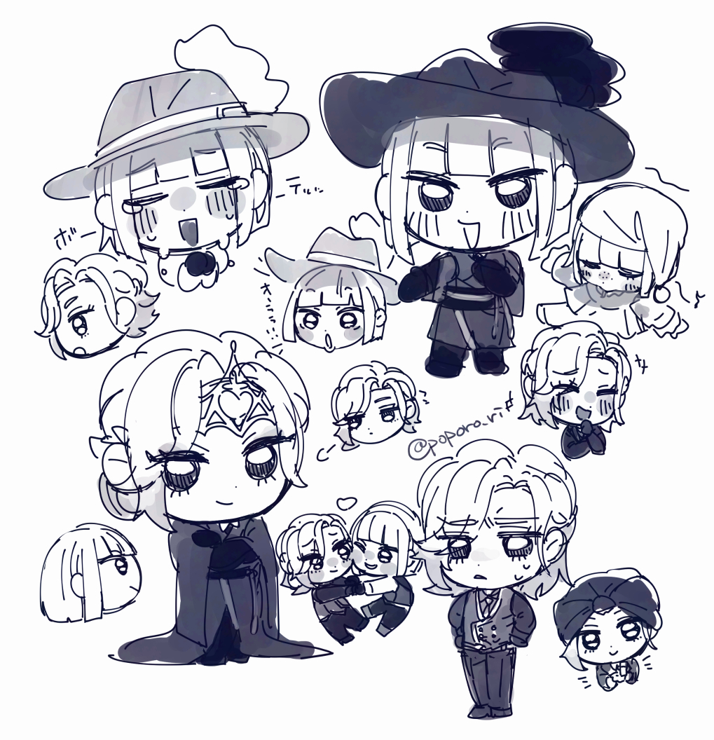 poporo_ri's tweet image. ちまらくがき
