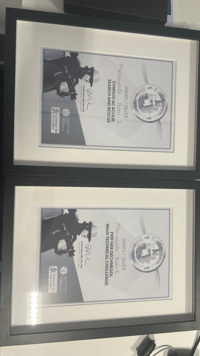 What can be said about that?

Another fantastic weekend away with <a href="/MerseyFire/">Mersey Fire</a> <a href="/UKFireCadets/">🚒UK Fire Cadets 🚒</a> in Cardiff for the NFCC National Cadet Games.

Our cadets from around Merseyside made the entire service proud and showed what is it to be a cadet.

🥈Main Technical Event
🥈Search Event