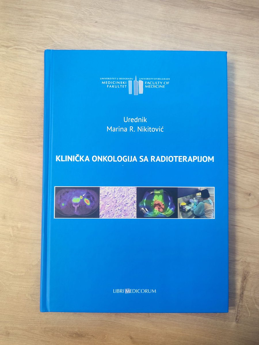 STEPUPIORS's tweet photo. Radiation oncologists Mladen Marinkovic and Suzana Stojanovic-Rundic coauthored the book "Clinical Oncology with Radiotherapy" advancing oncology education in Serbia. 
Congratulations to all authors!
@NKI_nl @BRFAA_IIBEAA @idibaps @hospitalclinic https://t.co/S8x8sCFs6i