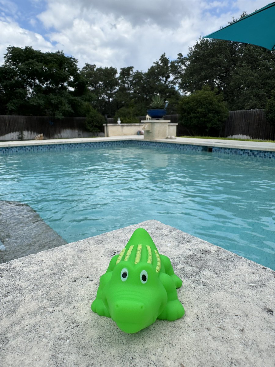 P is for Pool! Lots of pool time this summer ☀️ #SkyhawkSummer #SkyhawkPride