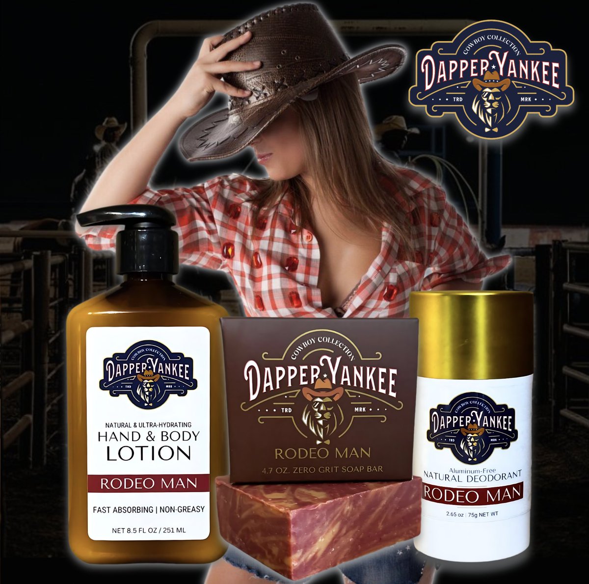 Life is wild like a rodeo and filled with many ups and downs—but success isn't only defined by the good times; it's how you get up from the ground when you're down. Push forward, persevere, and channel your inner cowboy with Rodeo Man.

Follow @Dapperyankee "Turning Ordinary Men