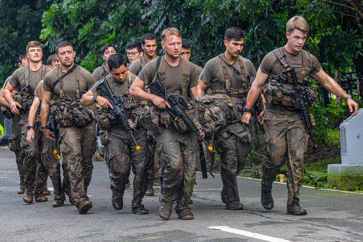 U.S. Army (@usarmy) on Twitter photo Tired. Sweaty. Still charging forward.
<a href="/25thID/">25th Infantry Division</a> Soldiers tackled the “Green Mile," a brutal endurance event that tests grit, teamwork, and combat readiness at Camp Tecson, Philippines. Tired. Sweaty. Still charging forward.
<a href="/25thID/">25th Infantry Division</a> Soldiers tackled the “Green Mile," a brutal endurance event that tests grit, teamwork, and combat readiness at Camp Tecson, Philippines.