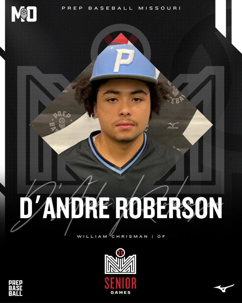Prep Baseball Missouri (@prepbaseballmo) on Twitter photo 𝗜𝗡𝗩𝗜𝗧𝗘 𝗔𝗖𝗖𝗘𝗣𝗧𝗘𝗗 ✅
OF D'Andre Roberson (William Chrisman) is locked to represent Team Missouri at the 2025 Prep Baseball Central Super Senior Games in Kansas City! #CSSrG25
👤: loom.ly/ULl1fkk // <a href="/DAndreRoberson3/">D’Andre Roberson</a> 𝗜𝗡𝗩𝗜𝗧𝗘 𝗔𝗖𝗖𝗘𝗣𝗧𝗘𝗗 ✅
OF D'Andre Roberson (William Chrisman) is locked to represent Team Missouri at the 2025 Prep Baseball Central Super Senior Games in Kansas City! #CSSrG25
👤: loom.ly/ULl1fkk // <a href="/DAndreRoberson3/">D’Andre Roberson</a>