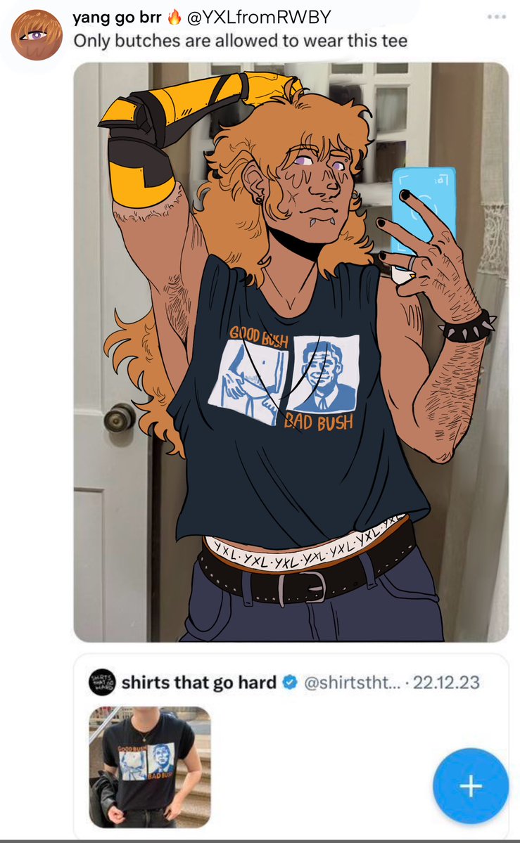 ahnizos_8's tweet image. Butch Yang Week - Free day
🔥

if yang had twitter 

#RWBY #RWBYfanart #YangXiaoLong #butchyangweek