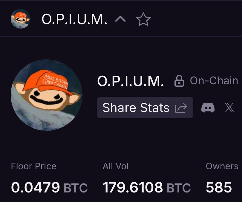 Bitcoin Puppets and O.P.I.U.M are the same price.

Retard season is in full effect.

You know what happens next.