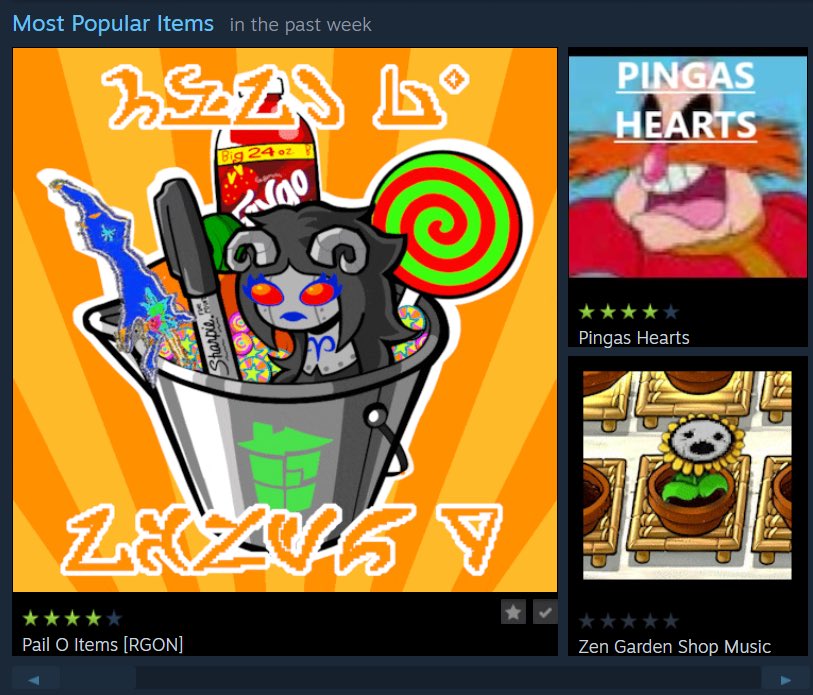 junedunebuggy's tweet image. HOMESTUCK MOD IS NOW A FIRST IN LINE FRONT PAGER ON THE TBOI WORKSHOP… thank you all