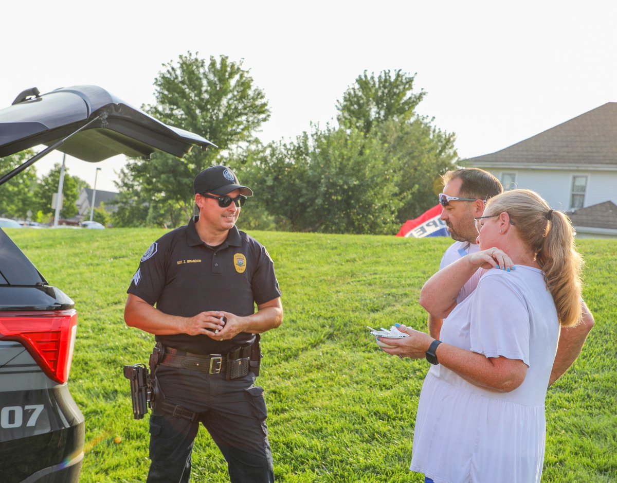 Join us Sunday, August 3, from 6:00 to 8:00 p.m. at Johnston Commons Park, 6050 Morningside Dr., for Sundae in the Park. City and school officials will serve ice cream. Enjoy your favorite toppings and visit with local officers. We hope to see you there!