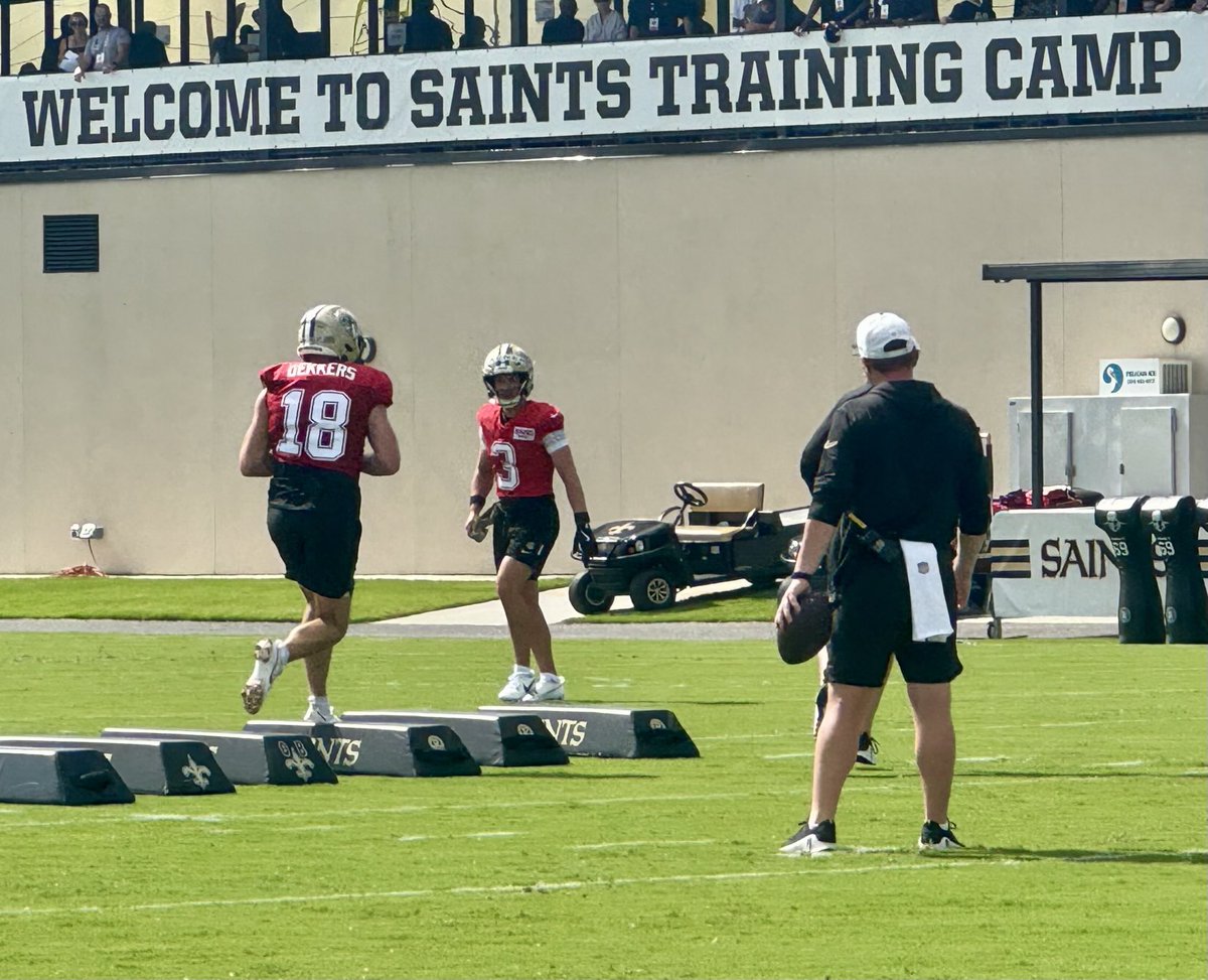 # 18 —Backup QB Hunter Dekker is my new Saints hero — left-hander (like me), midwesterner (like me), got in trouble in college  for betting = understands statistics / probability as it applies to his profession (like me) #Saints