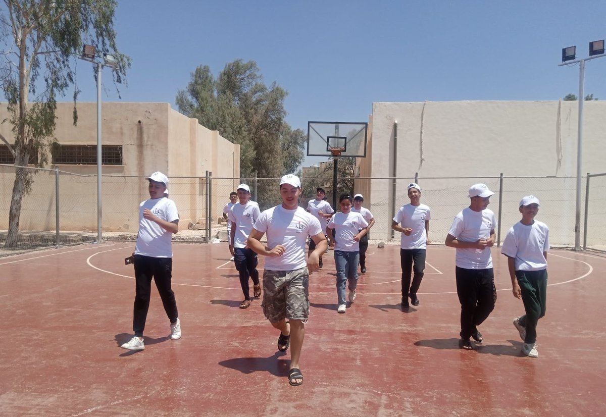 MoY_JO's tweet image. فعاليات معسكر "النشاط الرياضي والبدني"، ضمن #معسكرات_الحسين_للعمل_والبناء2025
وبمشاركة أكثر من 75 شابا وشابة من محافظتي #الزرقاء و #إربد
#وزارة_الشباب
#قراراتنا_مستقبلنا
#عمّان_عاصمة_الشباب_العربي2025
