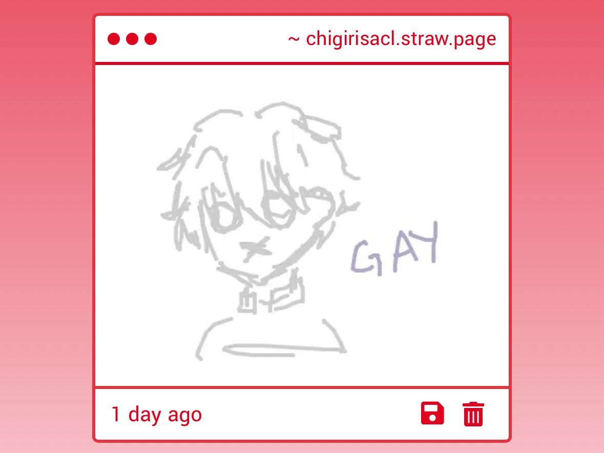 hyomasacl's tweet image. These are so cute I love them so much thank you guys
I'll put them on my new strawpage when I make it
chigirisacl.straw.page
