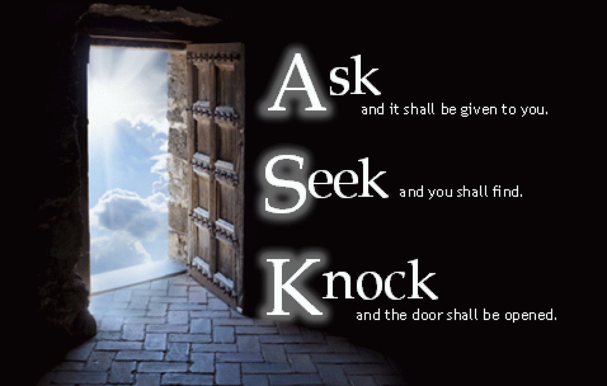 Lots to take away from today’s Gospel according to Luke 11:1-13. Jesus teaches His disciples how to pray the Our Father. And we also get ASK, SEEK and KNOCK!
Have a great Sunday!
#GodIsGood
