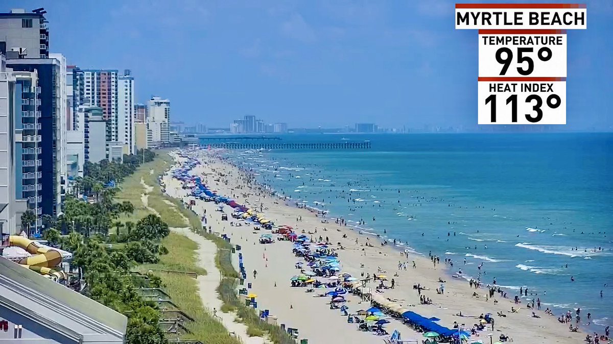 jbmbcoast's tweet image. The swelter was on today! But it was still an amazing day on the beach. Hope you’re doing something cool this afternoon.