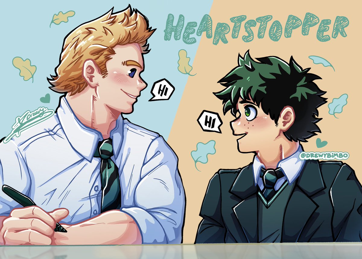 || SFW || I know yall still love my Mirideku content ✨💛
Specially when I draw them in these cute situations like Heartstopper 💛👀