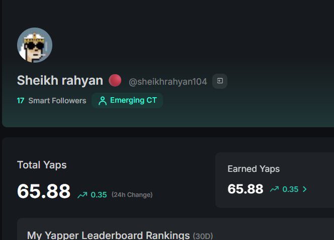 sheikhrahyan104's tweet image. GN @Infinit_Labs believers
I just earned 0.35 yaps right now 🥹🥹
It’s not a secret anymore if you want to grow your account and earn yaps start yapping about Infinit.
All i do to earn yap is by engaging with all @Infinit_Labs and @anoma post i see on on twitter 😘
Stay…