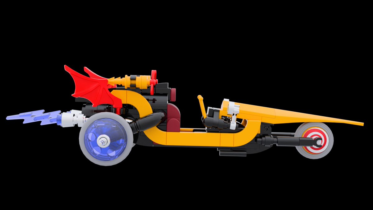 MysticBuilds44's tweet image. Additional renders of the Rocket Racer