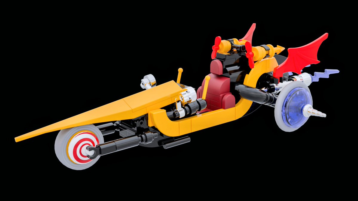 MysticBuilds44's tweet image. Additional renders of the Rocket Racer