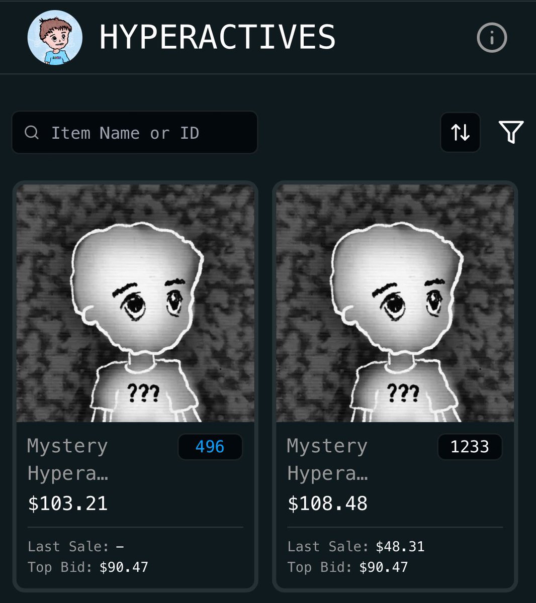 1 HYPERACTIVES IS NOW WORTH 100 UNITED STATES FUKING DOLLARS