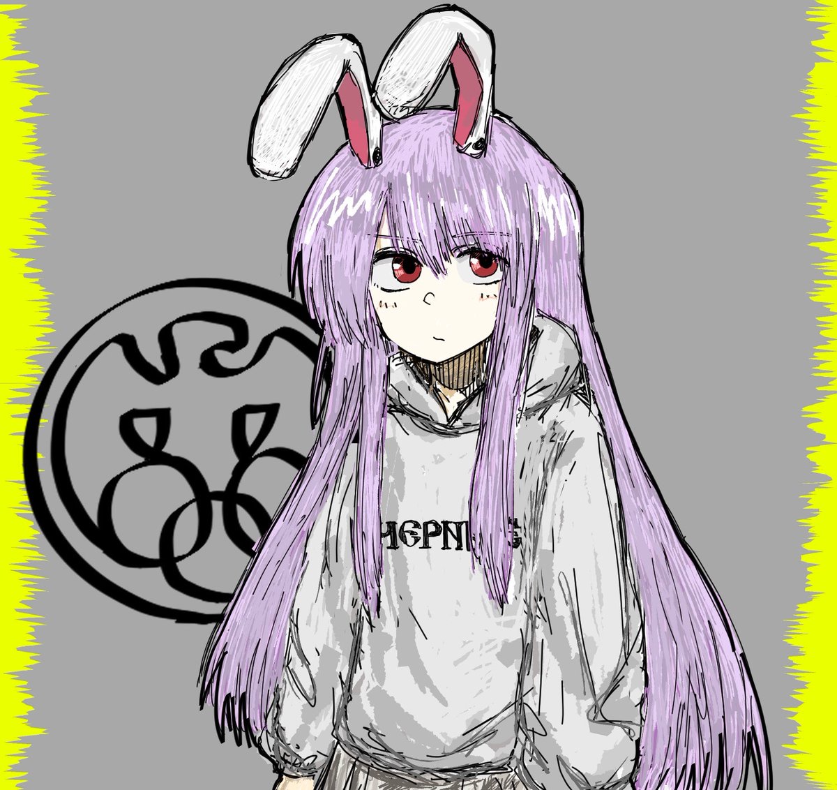 bemy_beiee's tweet image. Gosha・Rubchinski院・イナバ
#東方Project