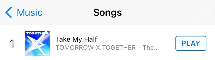 beomiedeul's tweet image. take my half #1 on iTunes indonesia thank you to all moana who joined the mass buying ๐ฅนโค๏ธ