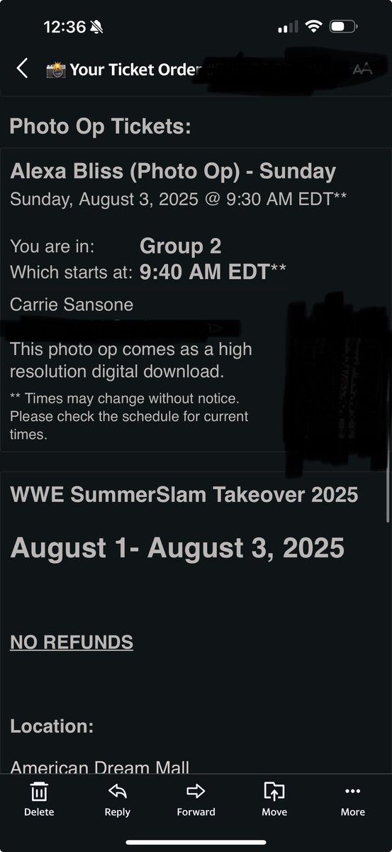 _dashingxmizfit's tweet image. I’m meeting @AlexaBliss_WWE #Summerslam weekend! Ahhhhh freaking out!! So excited for this!