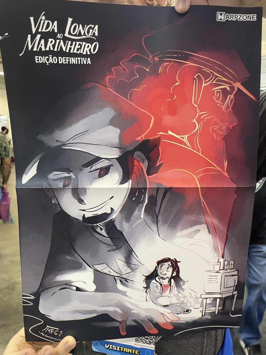 SrWilsonCCA's tweet image. Hoje to na warpzone na retrocon
Entregando posters pros primeiros 200 que vierem tirar foto, entao veeeem
