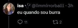 sicnoleader's tweet photo. "Meu irmão não lê por causa das telas"
"Você serve de exemplo pra ele?"
"Sim, eu leio ó" *mostra uma tela*

Como você mesma diria: https://t.co/JZBeQW5Uhg