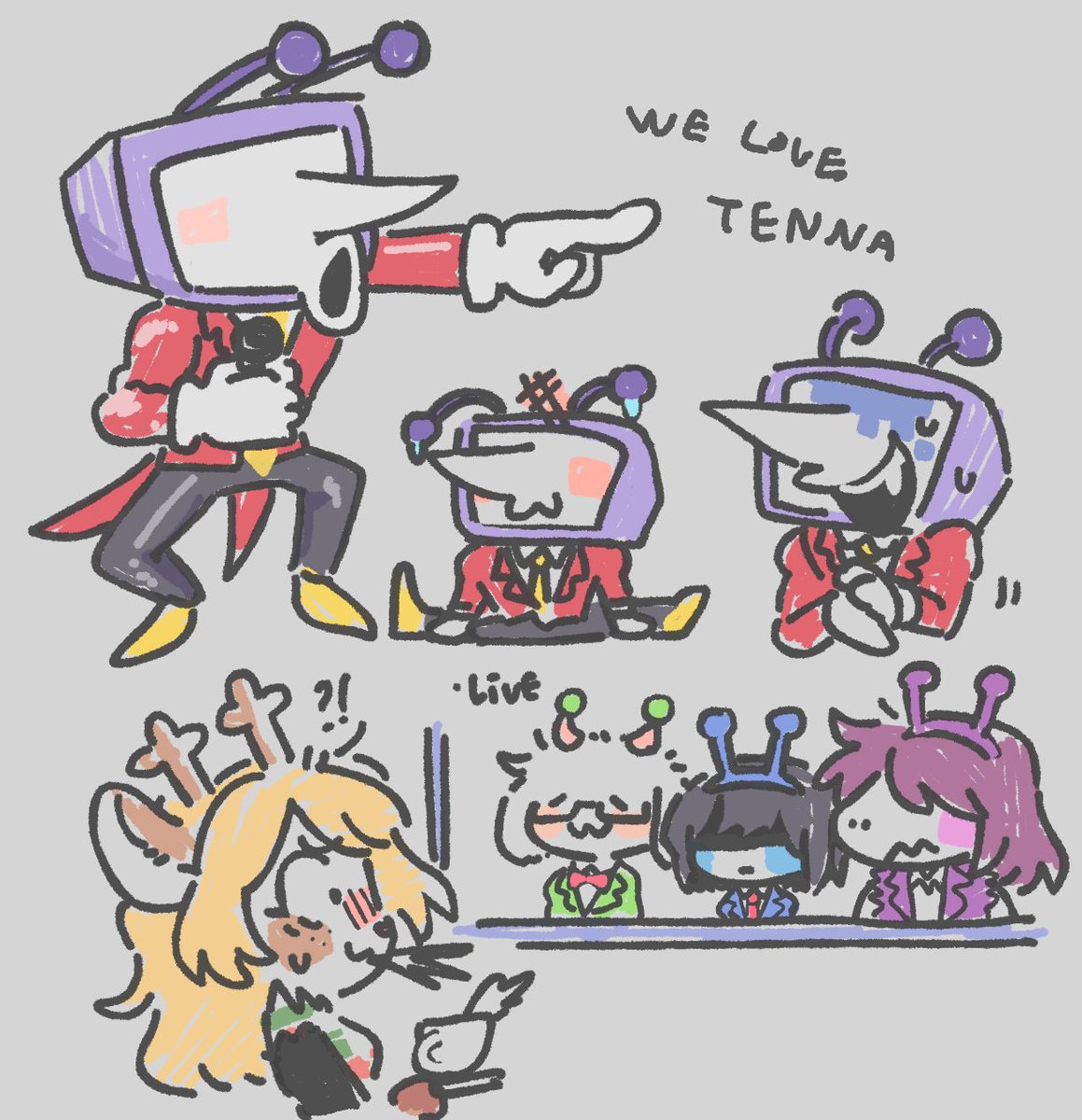 RaPOP2340's tweet image. #DELTARUNE