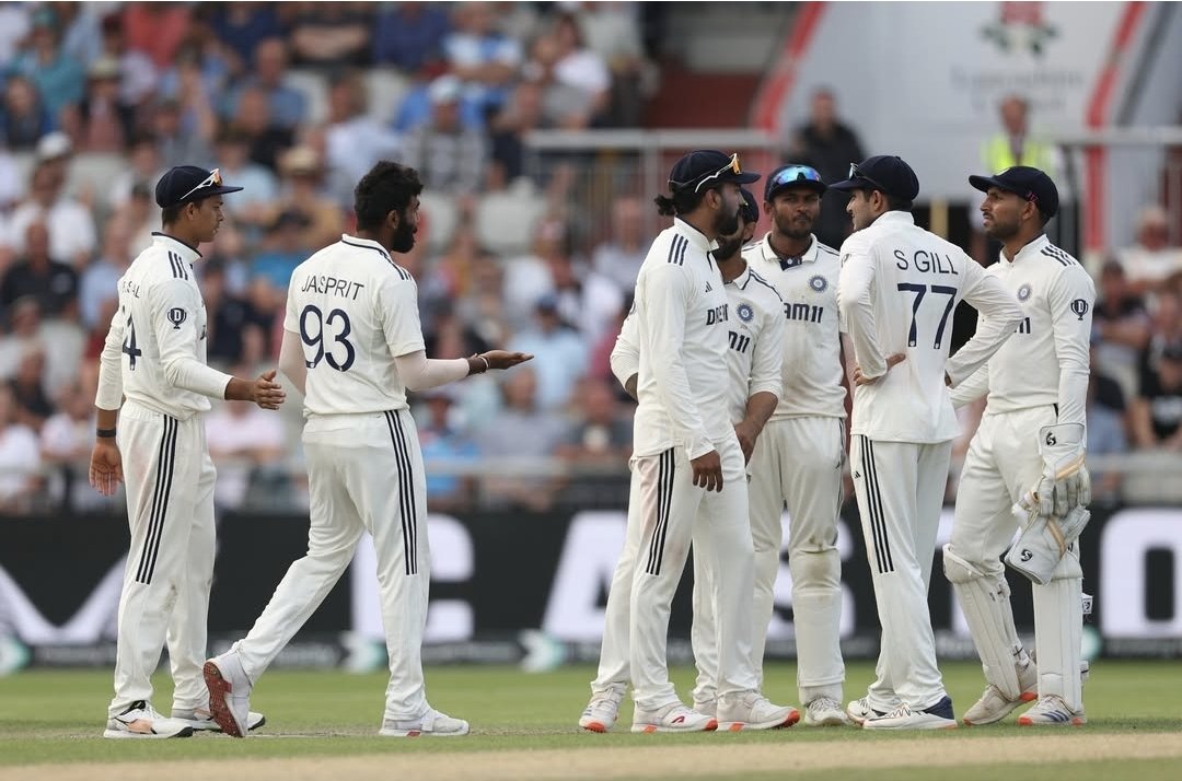 Well played, Team India! 4th Test ends in a draw. All the best for the final match – let’s finish strong! 🇮🇳💪 #INDvsENGTest