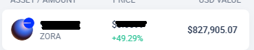 Corprend's tweet image. $zora is even a better r/r coin