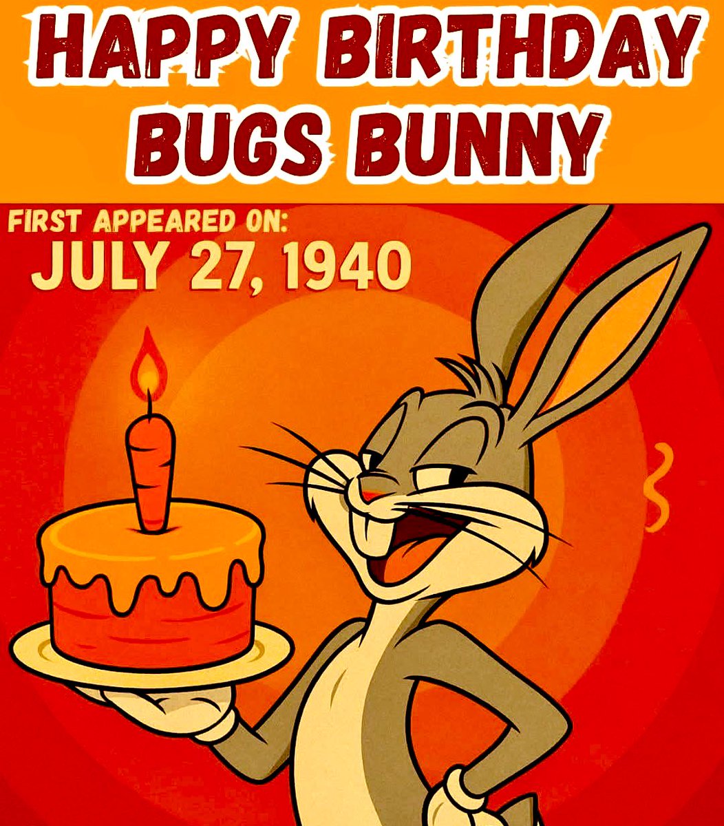 Poppa1973Poppa's tweet image. HAPPY 85th BIRTHDAY BUGSโค๏ธโ๐ฅ๐โค๏ธโ๐ฅ๐บ๐ธ