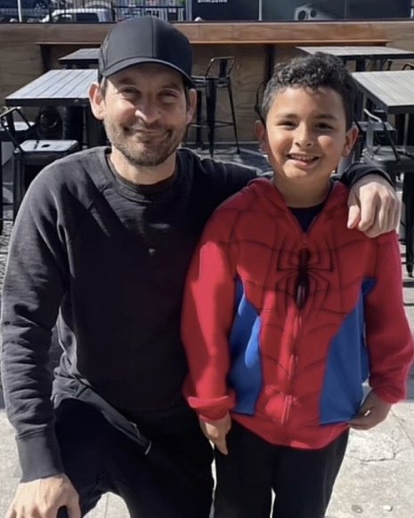 Tobey Maguire has a heart of gold