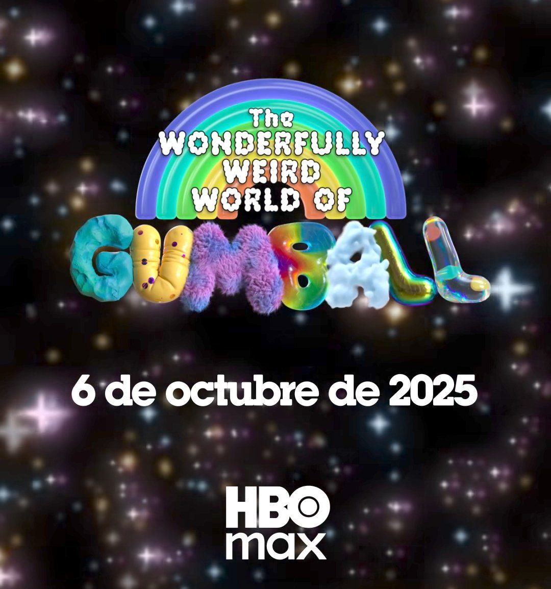 maxesinfo's tweet image. 'El maravillosamente extraño mundo de Gumball' nueva serie, el 6 de Octubre en Hbo max España.