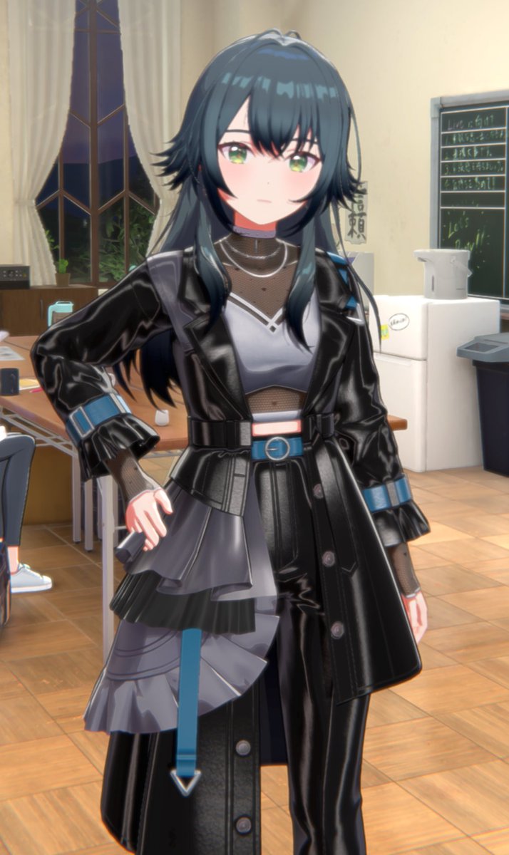 00_san__'s tweet image. ホーム画面の手毬、真っ黒でカワイイ