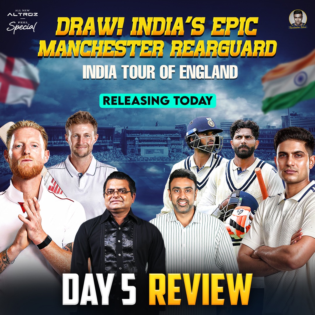 crikipidea's tweet image. India's epic Manchester Rearguard review. Dropping in an hour!