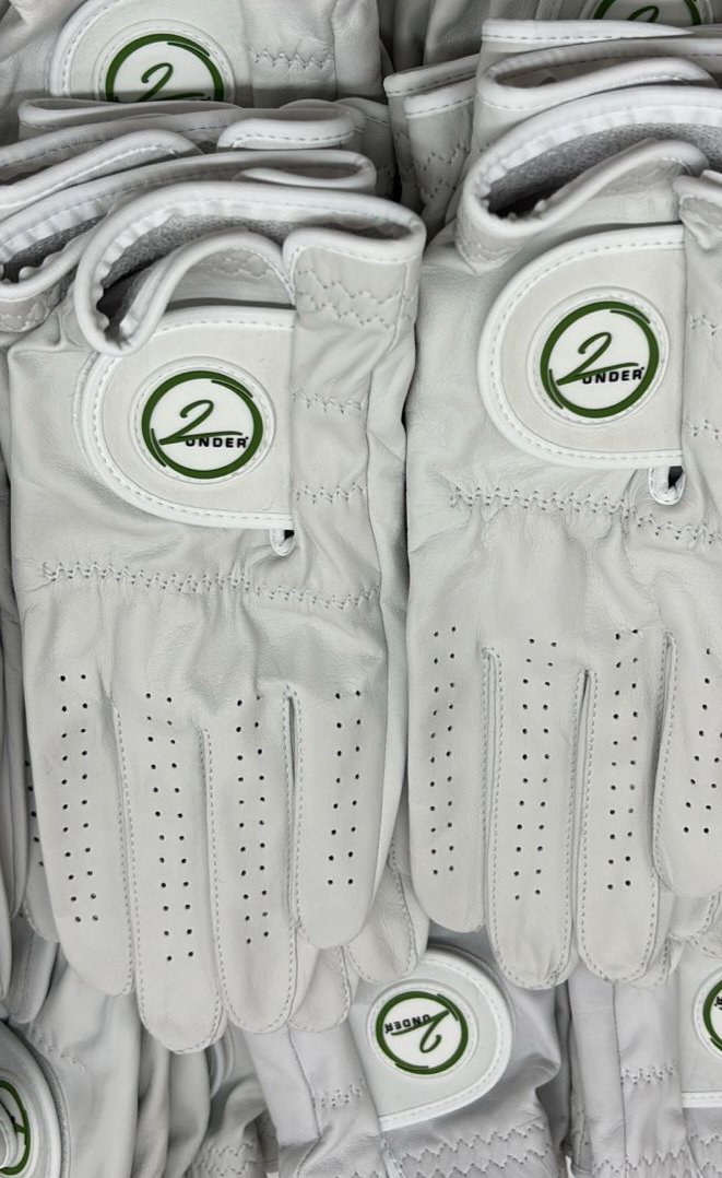 Updated Logo and micro velcro, now on the latest order of  2Under Golf - St Andrews, Premium Cabretta Leather Golf Gloves.

Just getting excess material trimmed off the beeding before shipping 😎🏌️⛳

#2undergolf #standrewsgolf #thehomeofgolf #golf #GolfGear