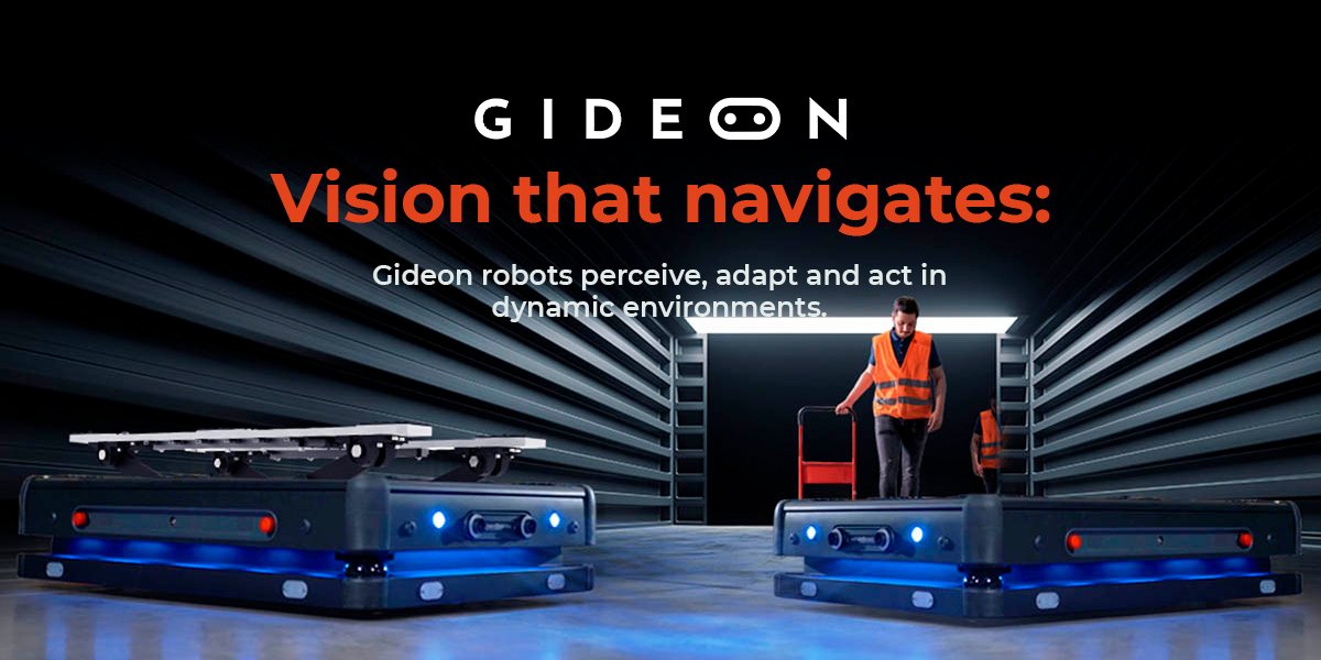 HallLasony31031's tweet image. 💡 Nicole Junkermann and Gideon Brothers are building the future of logistics—robots that see, learn, and optimize. 🚀📦 #NextGenRobotics