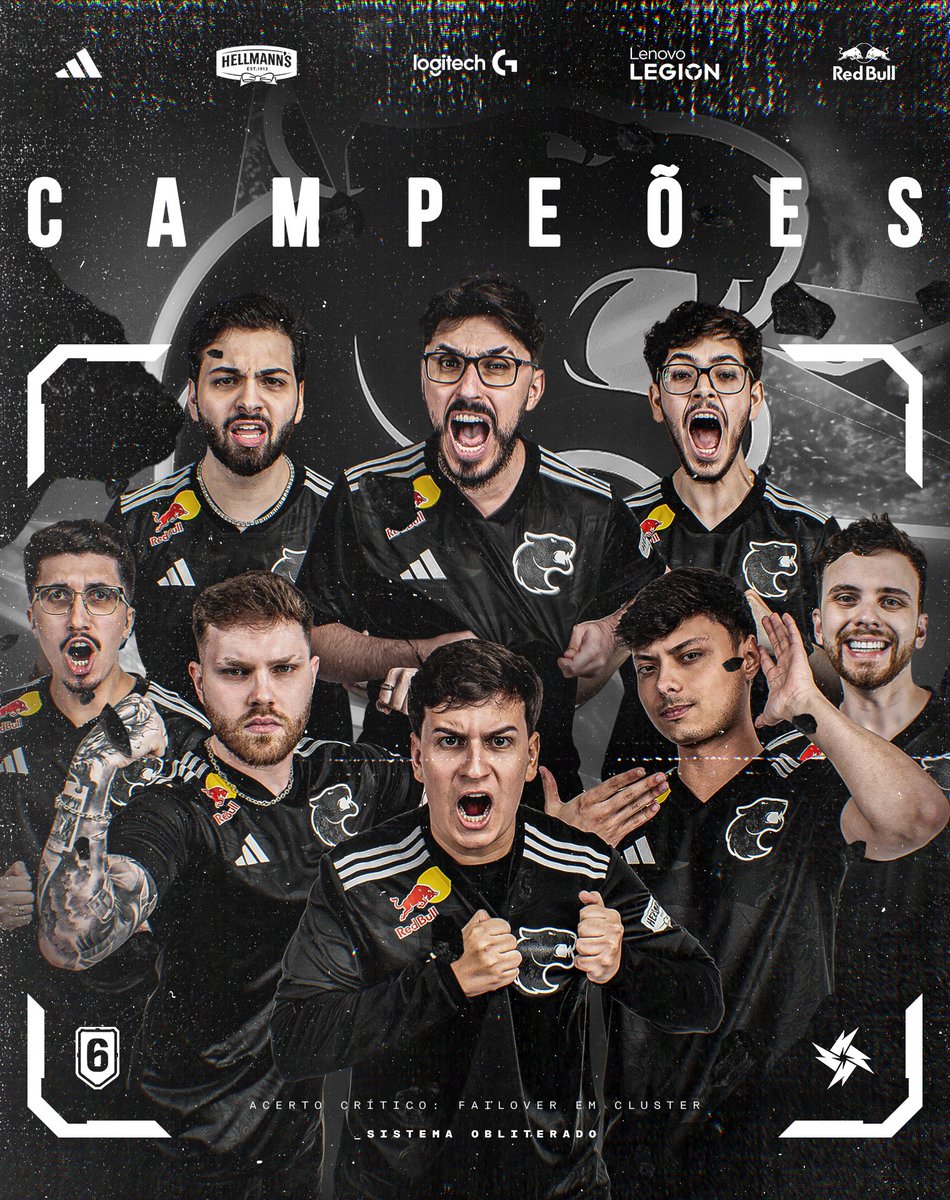 Somos CAMPEÕES do 1º Stage da South America League 🏆

Pode botar mais um título na conta da nossa #FURIAR6!
🥇 <a href="/nade_R6/">FURIA nade</a>
🥇 <a href="/HerdsZZ/">HerdsZ</a>
🥇 <a href="/joao92R6/">FURIA Jv92</a>
🥇 <a href="/FelipoX/">Felipe De Lucia</a>
🥇 <a href="/kheyzefps/">FURIA Kheyze</a>
🥇 <a href="/igoorctg/">FURIA igoorctg</a> <a href="/Abreuzaooo/">FURIA Abreu</a> <a href="/Vittzzzzzz/">FURIA Vittzzz</a>

VAMOOOOOOOOOOOOOOOOOOO É #DIADEFURIA