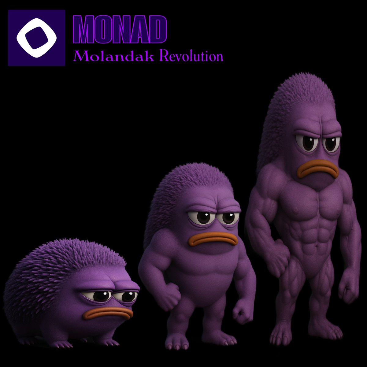 Ko_Htun_XYZ's tweet image. Molandak Revolution 💜

@monad  @mikeinweb 

#monad_testnet_mon #monad #meme #fanart #crea