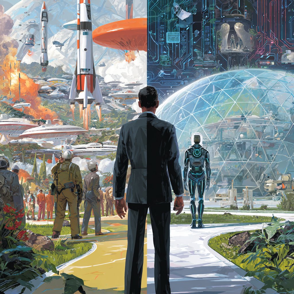 exodusorbitals's tweet image. Left or right?