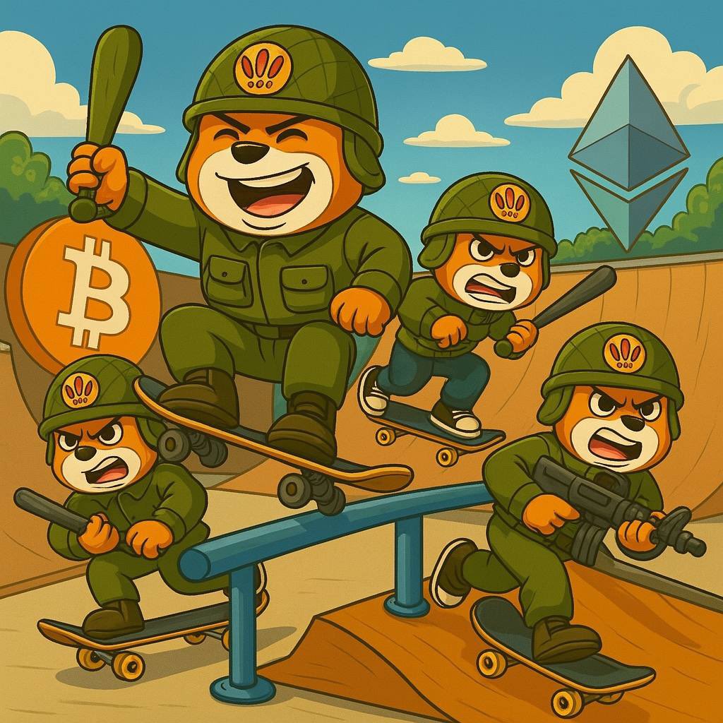 BonkArmyCoin's tweet image. The Bonk $ARMY is moving fast, eth and btc are pumping, big liquidity flowing into Solana memecoins. @SolportTom