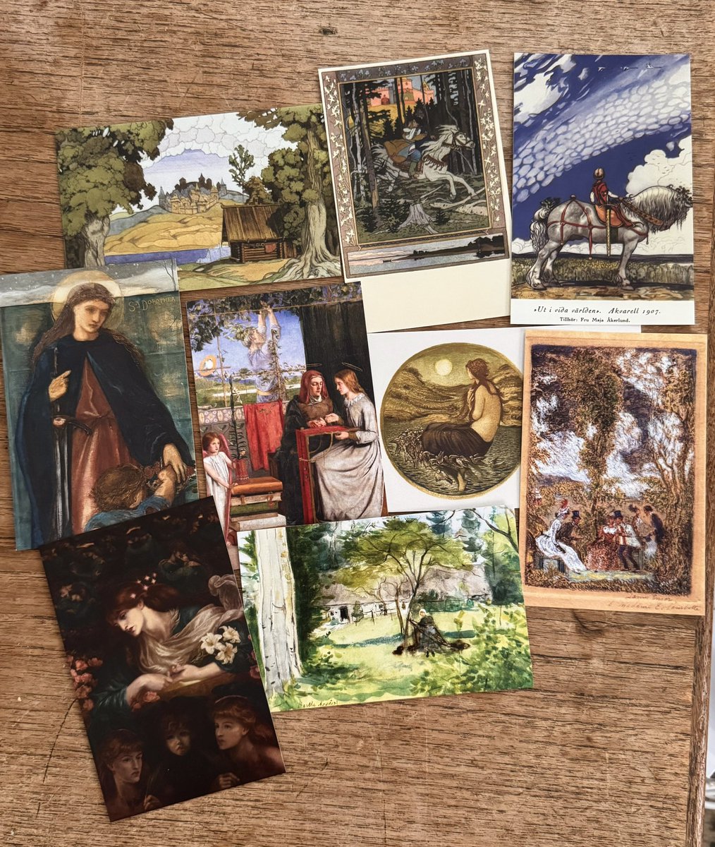 creaits_'s tweet image. got some postcards I got yesterday
