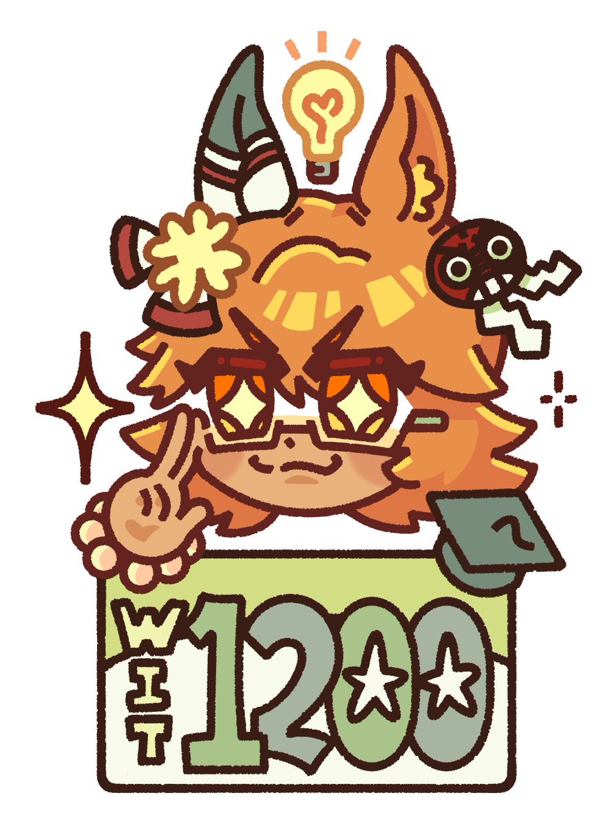 mysterycubes's tweet image. managed to raise a 1200 wit matikanefukukitaru the other day. i think this would be a fun sticker #umamusume #ウマ娘
