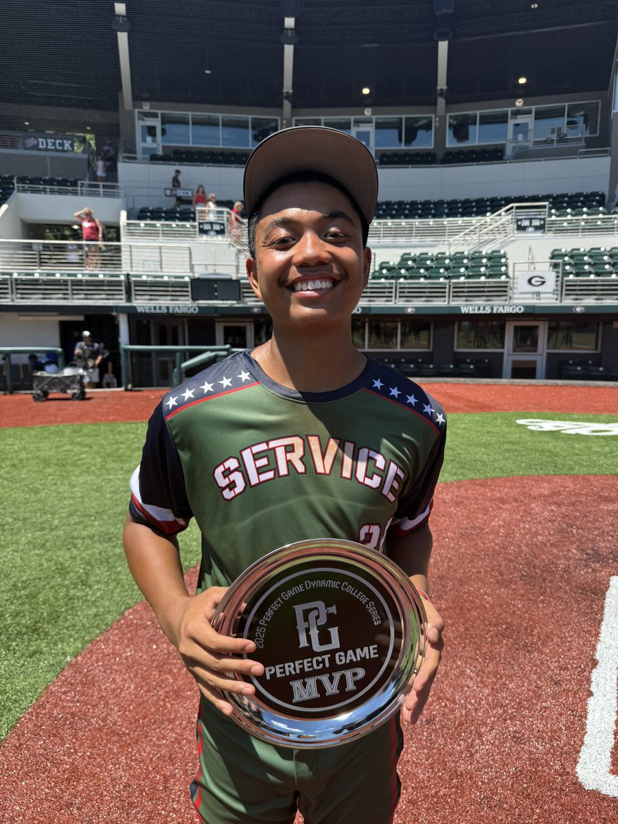 DynamicBaseball's tweet image. Congratulations to @HowDoYouServe for winning the 16U Championship at The PG/Dynamic Series at University of Georgia.
Champions- Service Baseball 16U Grunt Squad
Runner Up - FC Twins 16U
MVP- Gabriel Delima
MVPitcher- William Resutek
@PG_Tourney @PG_Scouting @PerfectGameUSA