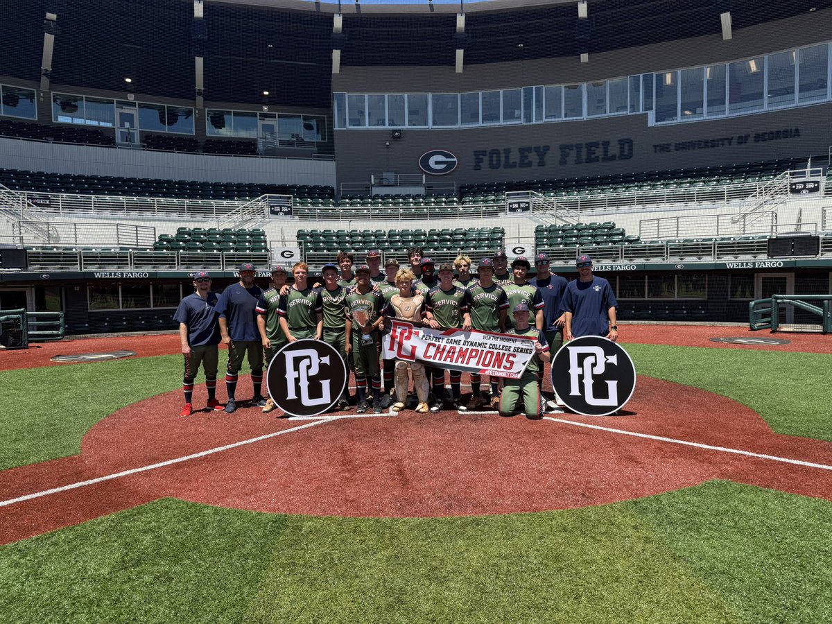 DynamicBaseball's tweet image. Congratulations to @HowDoYouServe for winning the 16U Championship at The PG/Dynamic Series at University of Georgia.
Champions- Service Baseball 16U Grunt Squad
Runner Up - FC Twins 16U
MVP- Gabriel Delima
MVPitcher- William Resutek
@PG_Tourney @PG_Scouting @PerfectGameUSA