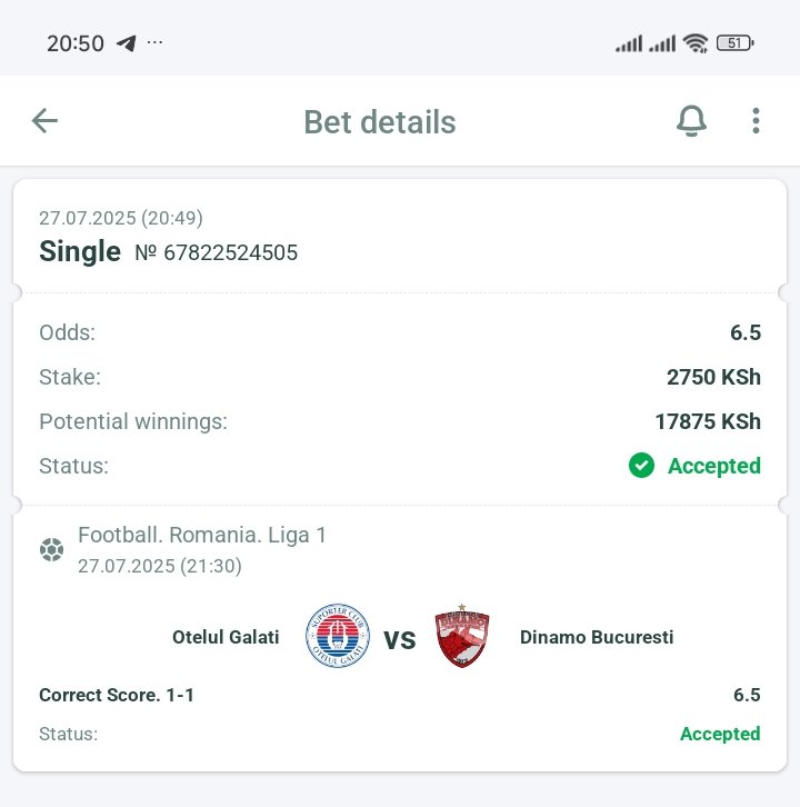 CORRECT SCORE ⭐️⭐️

Stake high to win

Betslip Code ➡️ VD5K3

Register here : KITHEKA.lineorgs.com