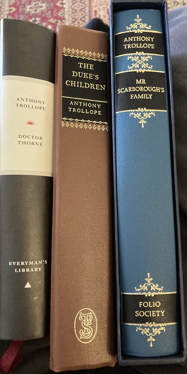 FlashForFreedom's tweet image. Picked up three hefty Trollopes for less than a tenner. Should keep me busy for a while.