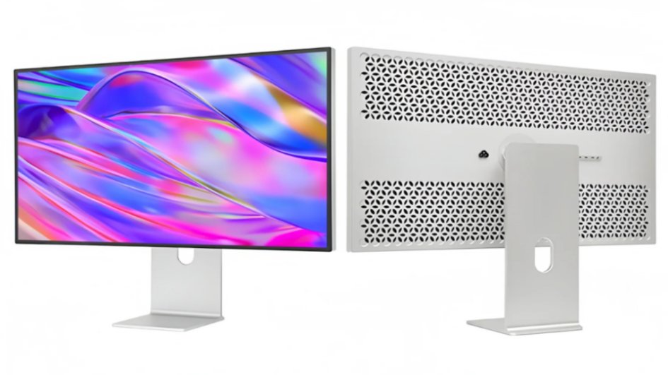 ivan_vela5's tweet photo. Kuycon unveils a $1,700 32-inch 6K monitor challenging Apple's Pro Display XDR - top specs, slick design, but big questions about brand trust and support.  https://t.co/PjFu9aVqAi https://t.co/ncVkV0POBd