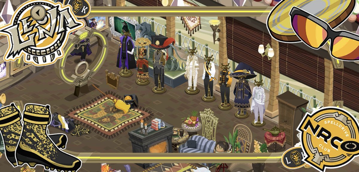 selen0mancy's tweet image. Guess my favorite character from my guest room. Level: impossible