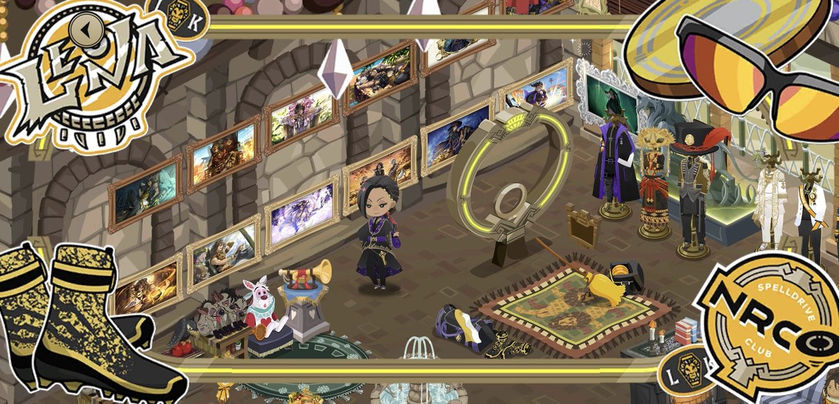 selen0mancy's tweet image. Guess my favorite character from my guest room. Level: impossible