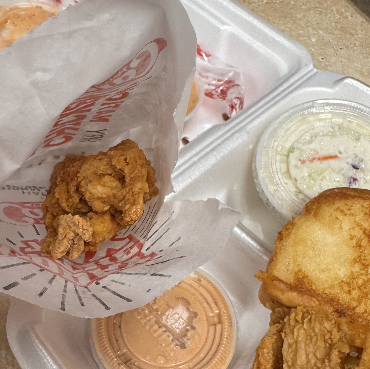 🧡Happy National 
        Chicken Finger Day 🧡
Thank you for the free finger, <a href="/raisingcanes/">Raising Cane's</a> &amp; <a href="/SnoopDogg/">Snoop Dogg</a>!!!